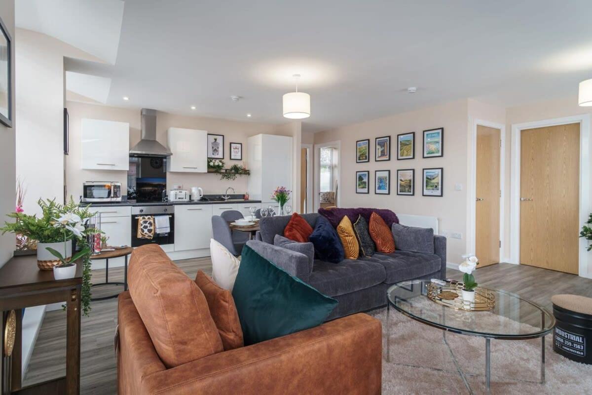 2 Bedroom Modern Apartment In Manchester Dış mekan fotoğraf