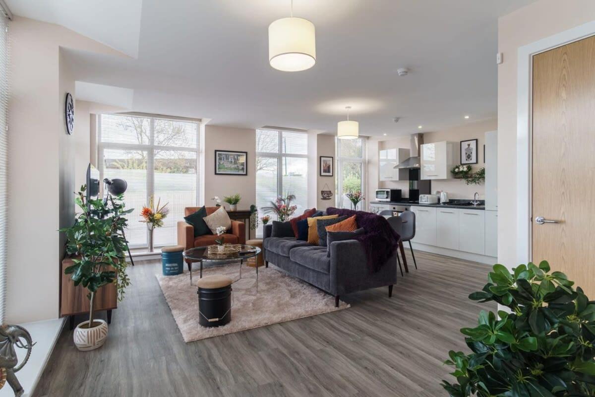 2 Bedroom Modern Apartment In Manchester Dış mekan fotoğraf